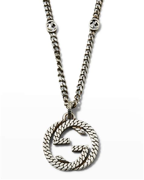 how much is gucci necklace|Gucci necklace men.